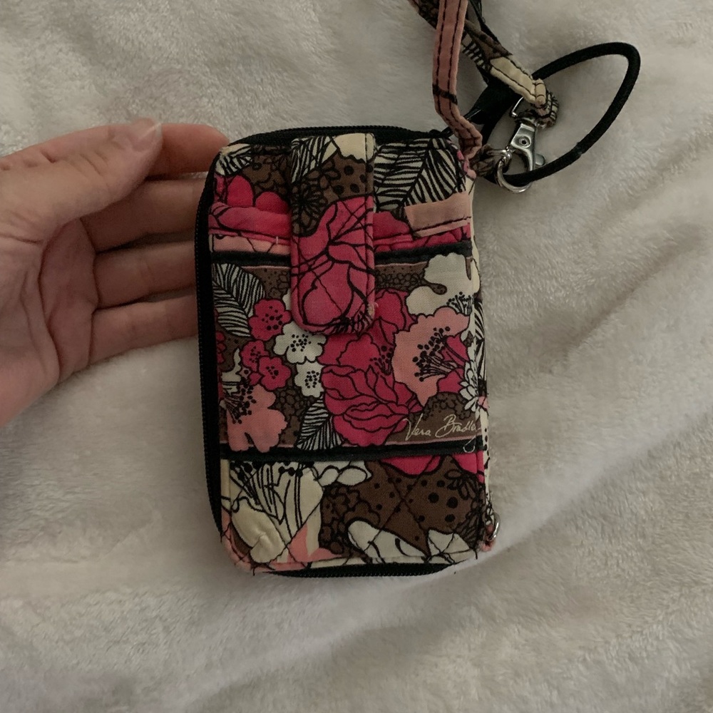 Wallet with phone holder